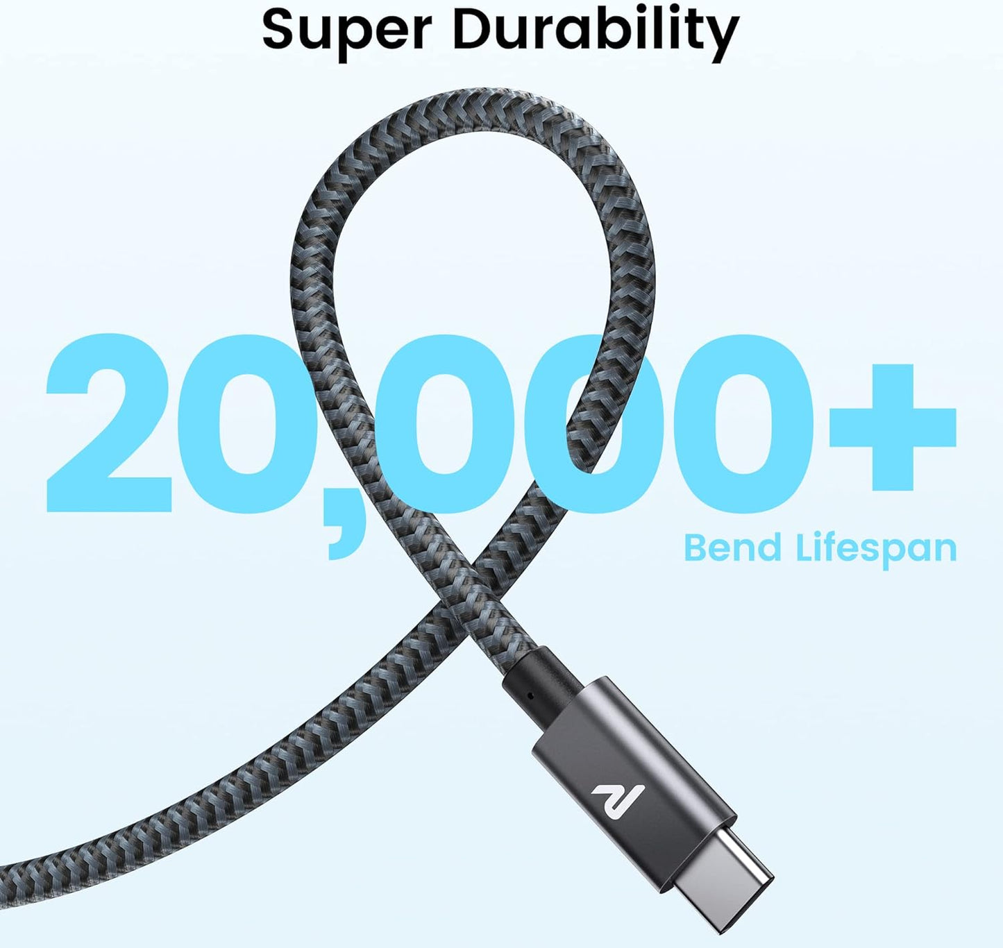 RAMPOW USB-C Ladekabel 1M