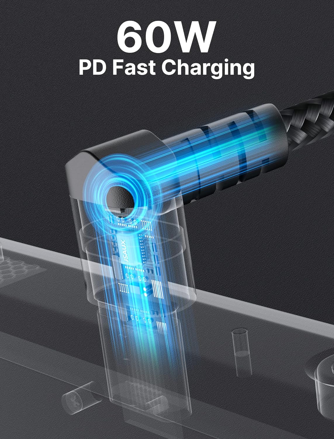 JSAUX 3m USB C zu Typ C Kabel