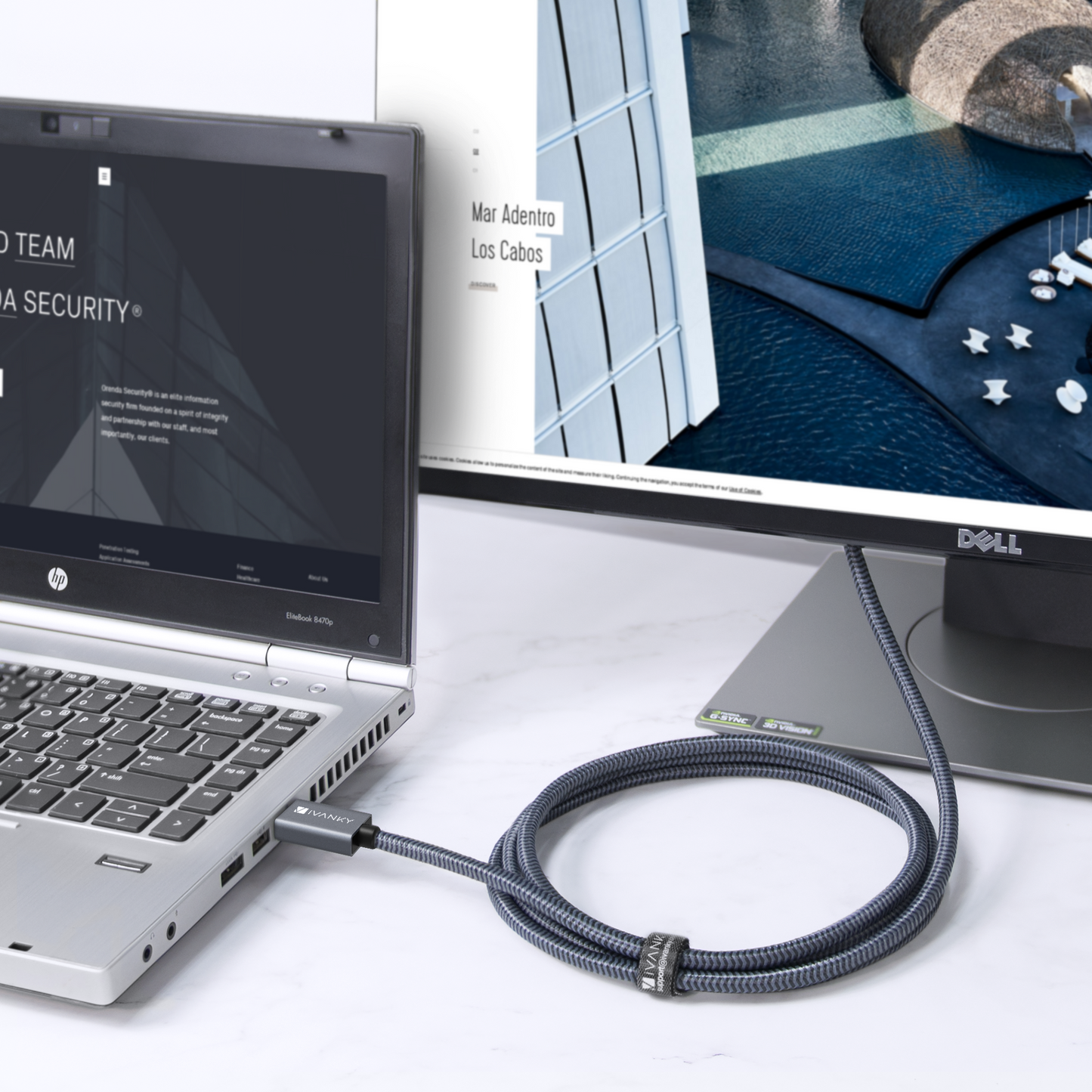 IVANKY Displayportkabel 2M 4K@60Hz