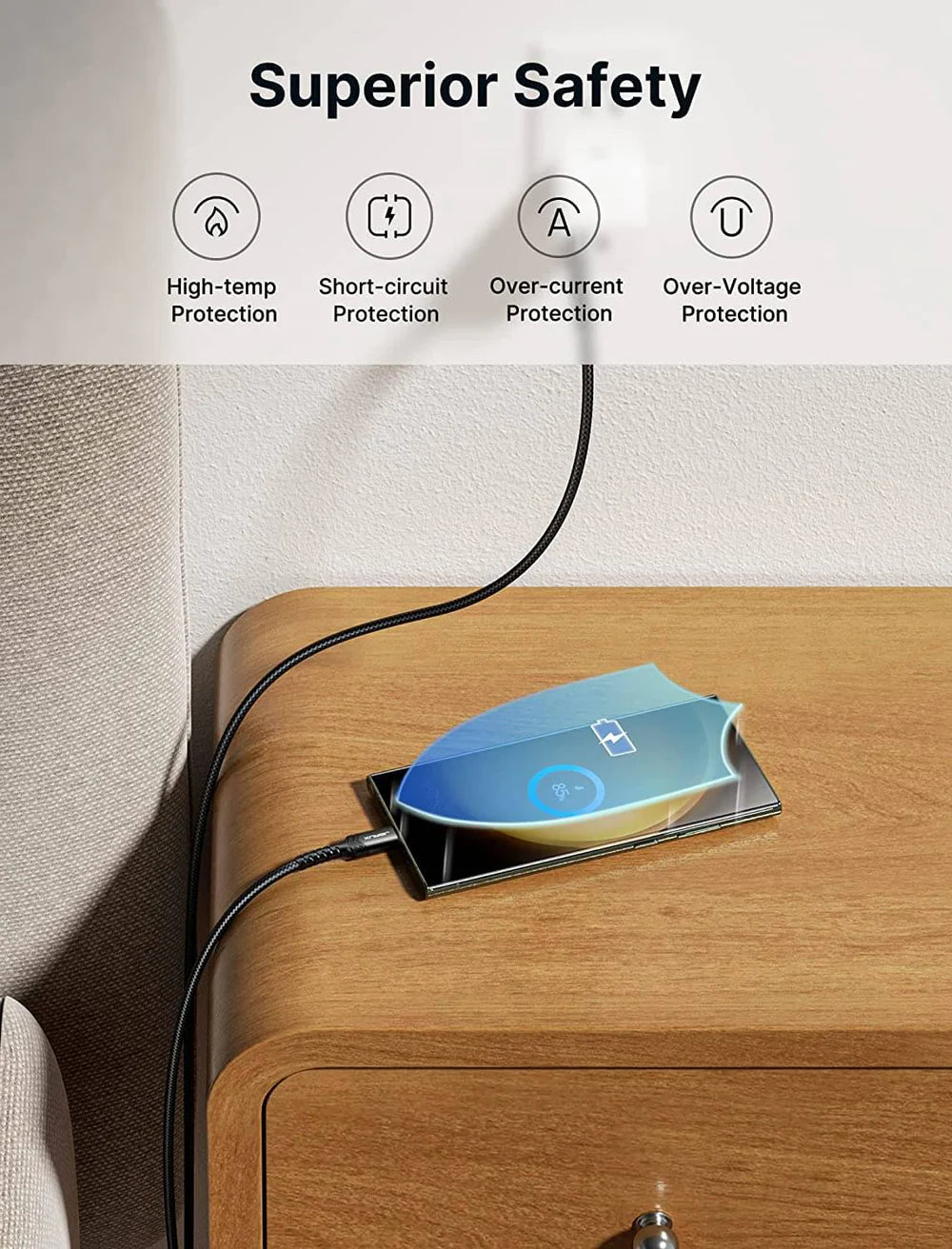 JSAUX USB-C Kabel 2M Doppelpack