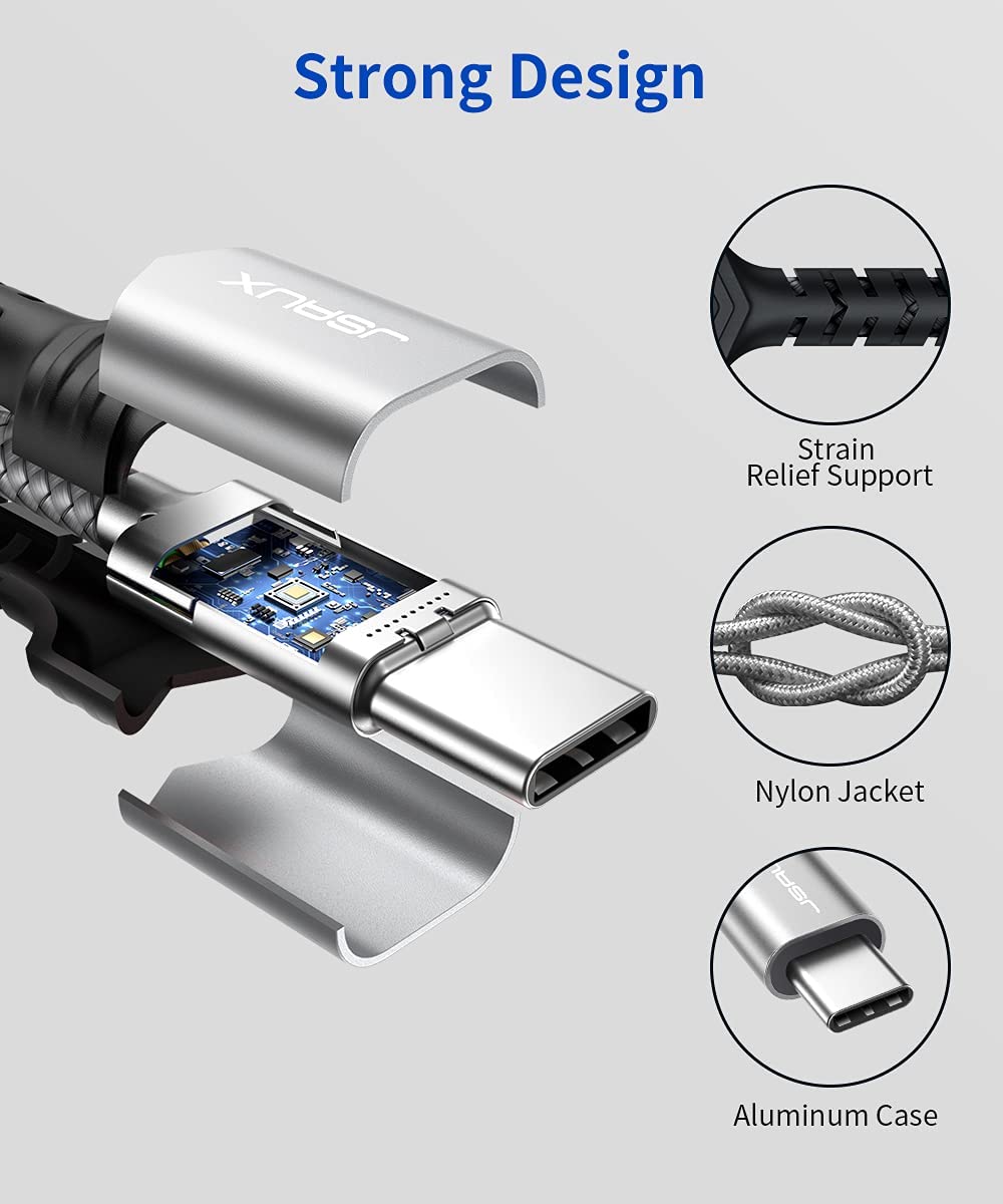 JSAUX USB C zu 3,5mm Klinke Adapter