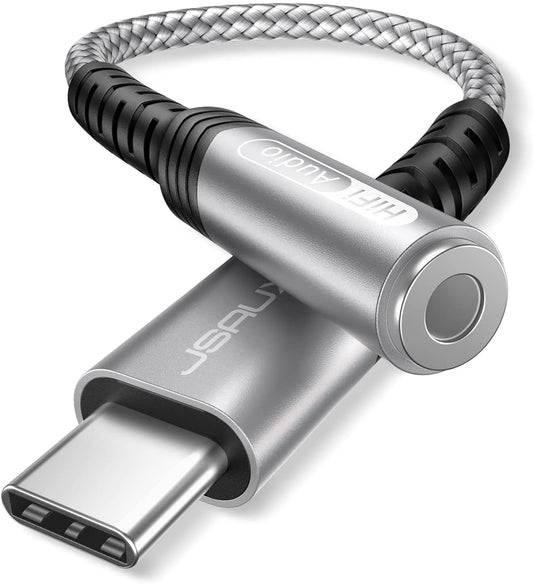 JSAUX USB C zu 3,5mm Klinke Adapter