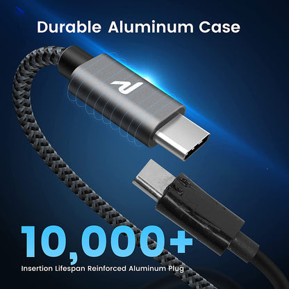 RAMPOW 3M USB C Kabel