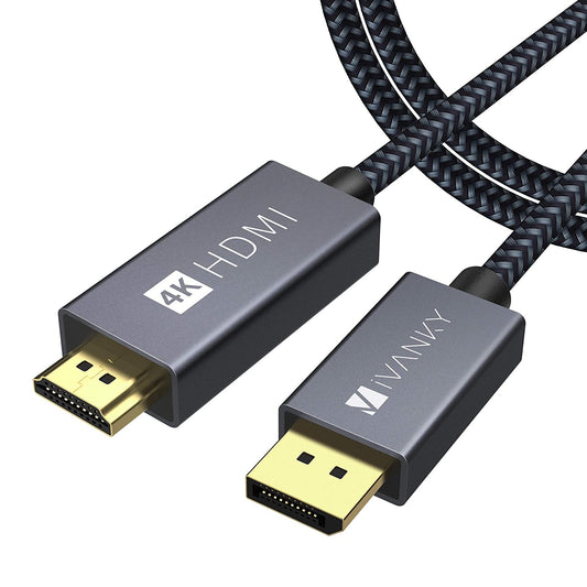 IVANKY DisplayPort auf HDMI Kabel 3M