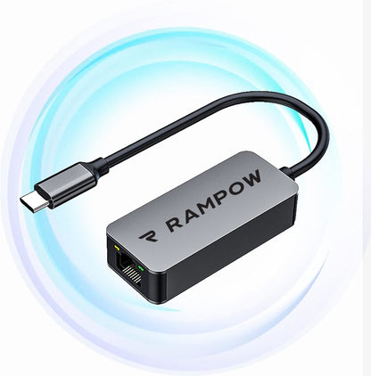 RAMPOW USB-C auf Ethernet Adapter