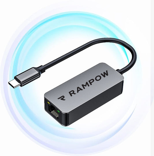 RAMPOW USB-C auf Ethernet Adapter