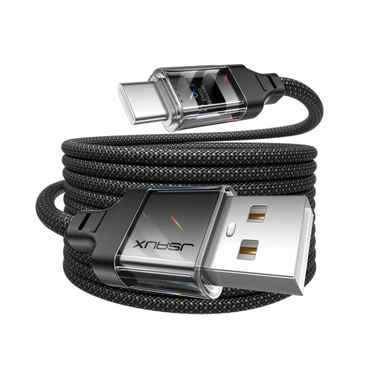 JSAUX USB-C Ladekabel mit Datenblocker 2M