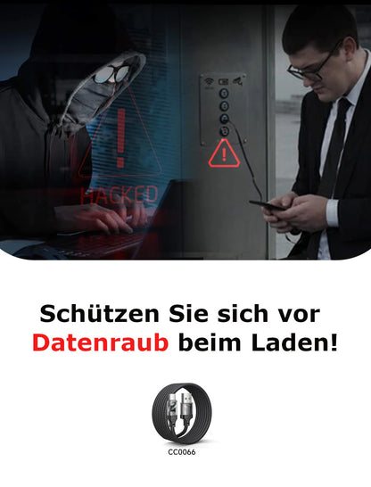 JSAUX USB-C Ladekabel mit Datenblocker 2M