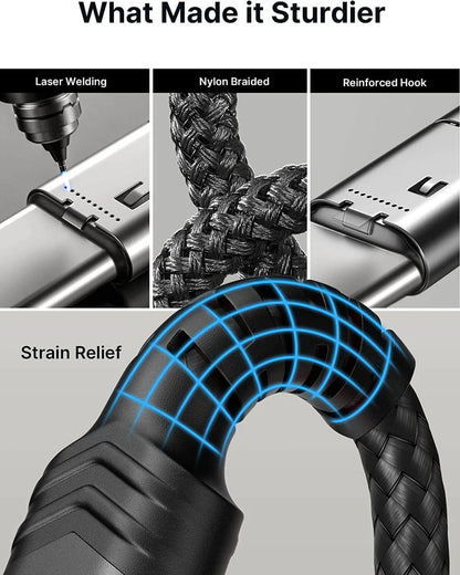 JSAUX USB-C Kabel 2M Doppelpack